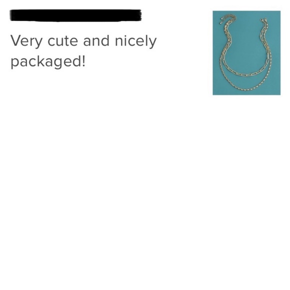 π2/$30 New Set of 2 Link Necklaces - Picture 4 of 4